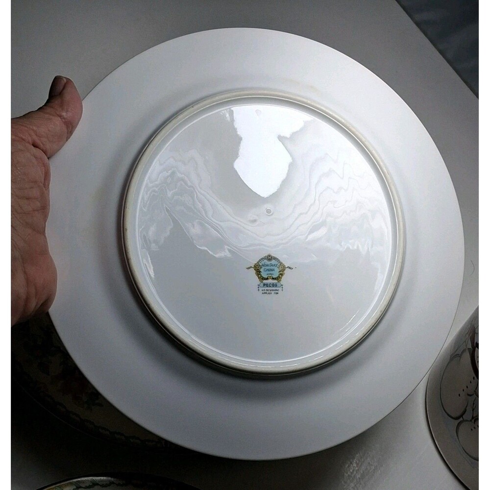 (M) Noritake China Pecos 2 Dinner Plates 9.75" and 2 Salad Plates 8.75" Lot of 4 - Picture 14 of 16
